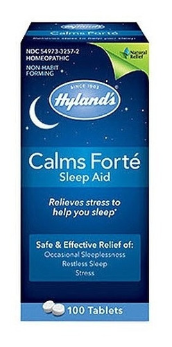 Hyland's Calma Forte   Ayuda Para Dormir Tabletas Natural