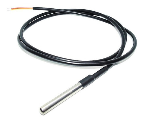 Sensor Digital De Temperatura Ds18b20 C/cable Sumergible 1mt