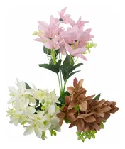 Comprar Ramo De Flores Clavel Artificiales 33cm Ramo Flores
