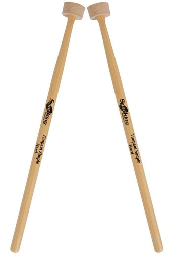 Baqueta Tipo Mallets Spanking Timpani Simple Hard Natural