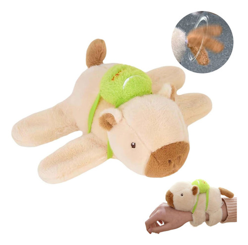 Peluche Capibara Pulsera 17cm Brazo Kawaii Afelpado Colores