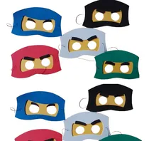 Comprar Antifaz Caretas Ninjago Goma Eva Cotillon Ninjago