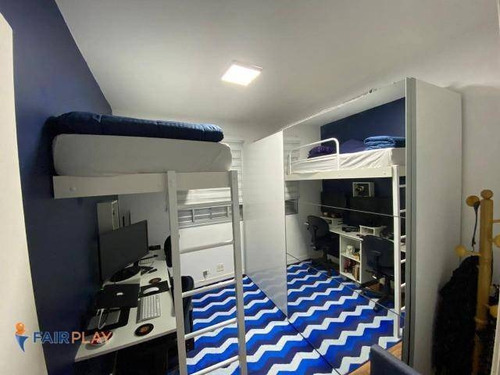 Apartamento Térreo Com Facil Acesso Para Marginal E Shopping Jardim Sul 54m² 2 Dormitórios 1 Vaga - Ap6103