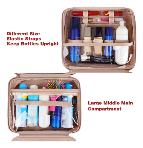 Cosmetiquera De Viaje, Bolsa De Maquillaje Con Gran