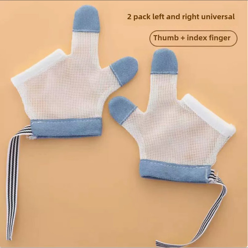 2 Pares De Protectores De Dedos Para Evitar Chuparse El Dedo