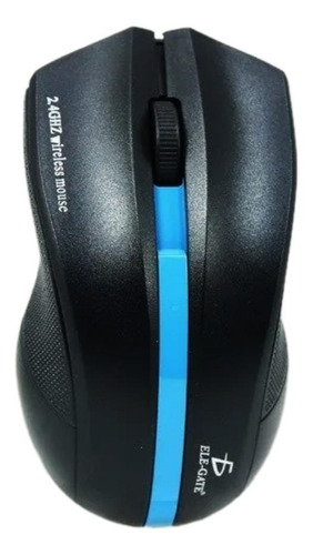 Imagen 3 de 3 de Kit de teclado y mouse inalámbrico Ele-Gate ST.03 Español España de color negro