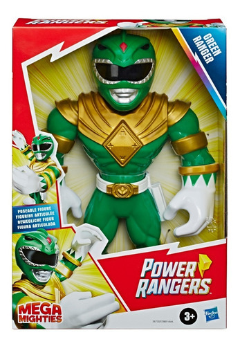 Muñeco Power Rangers Hero Playskool Hasbro Verde