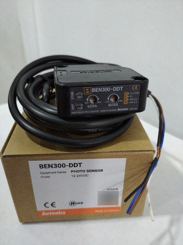Sensor Fotoeléctrico Ben300-ddt Autonics