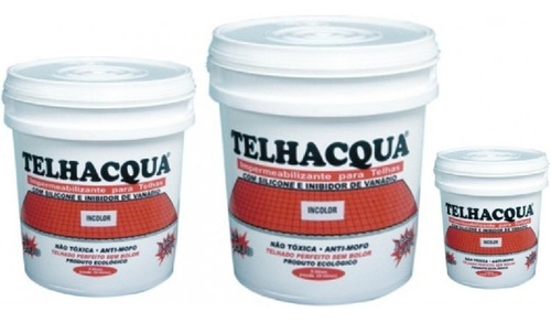 Resina Impermeabilizante Incolor Para Telhas - Telhacqua 5l