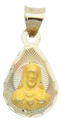 Kit Cadena Con Medalla Religiosa Oro Florentino 14k+regalo