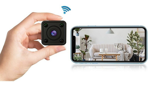 Imagem 1 de 7 de Mini Câmera Espiã Wi-fi Bateria Hd 1080p Sem Fio Mycam