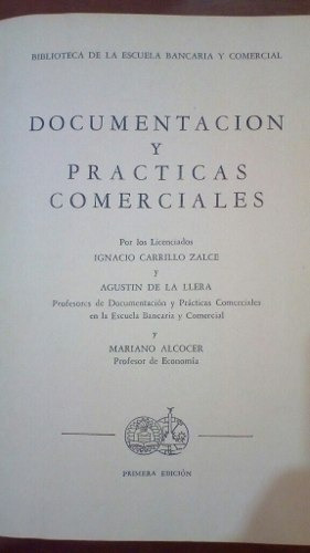 Documentación Y Prácticas Comerciales Ignacio Carrillo