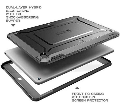 Funda Para iPad Mini / iPad Mini 2 Color Negro De Doble Capa