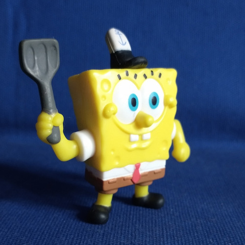 Figura Bob Esponja Con Espátula Bob Esponja Mcdonald's 2021 (Usado)
