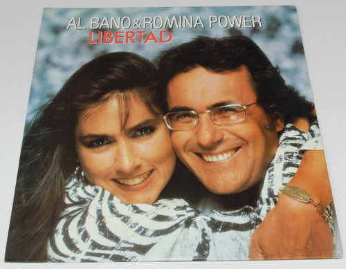 Albano Y Romina Power Libertad Lp Vinilo Disco Acetato 1988