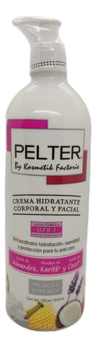 Crema Facial Y Corporal Hidratante Pelter 1l Almendra Karite