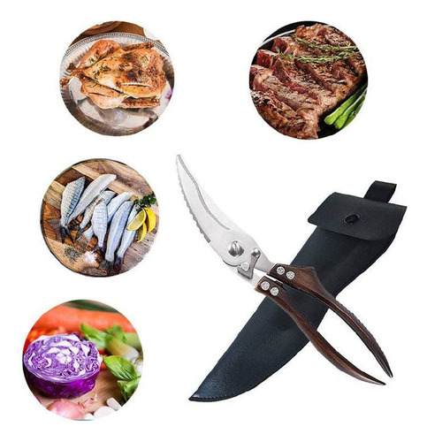 Tijeras Cocina Resistentes Para Carne Y Hierbas