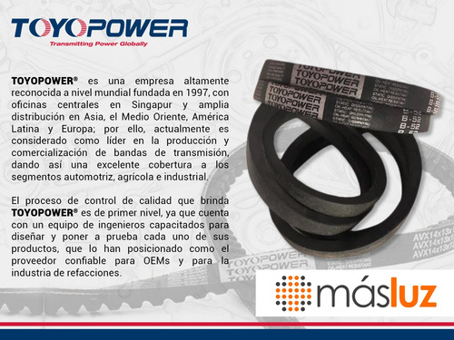 Banda Para Seat Toledo 1.2l L4 2015/2017 Toyopower