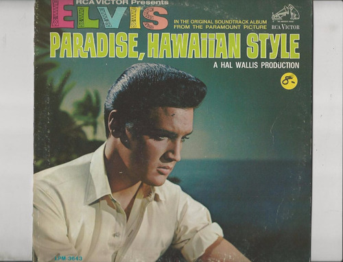 Vinil - Elvis Presley - Paradise, Hawaiian Style - Imp Lp 38