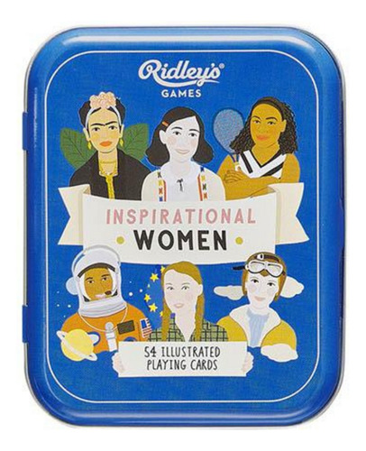 Ridleys Games Inspirational Women Playing Cards