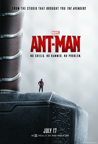 Póster Ucm Marvel Ant-man Thor Hombre Hormiga Papel Hd 60x90