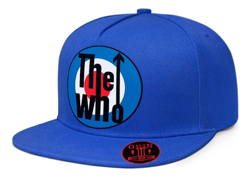 Gorra Plana Snapback The Who Banda De Rock 002