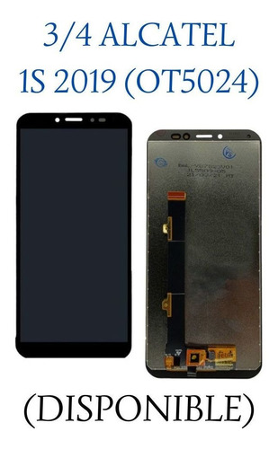 3/4 Pantalla /display Alcatel 1s 2019 - Ot5024.