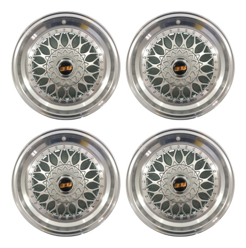 4 Rodas Aro 15 Fiat Idea Stilo Palio Siena Linea Uno (6567) (Usado)
