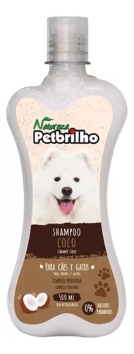 Shampoo De Coco Para Perros Y Gatos Petbrillho 500ml 