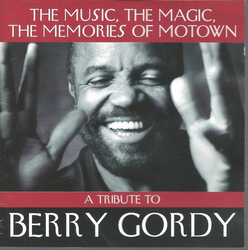 Tribute To Berry Gordy Marvin Gaye Diana Ross Motown Cd Pvl