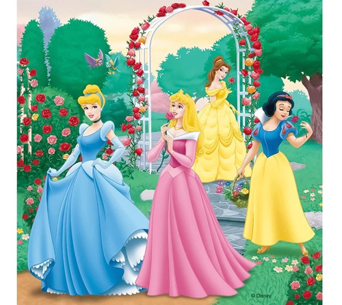 3 Rompecabezas Disney Princesas Ravensburger 49 Pz Aurora