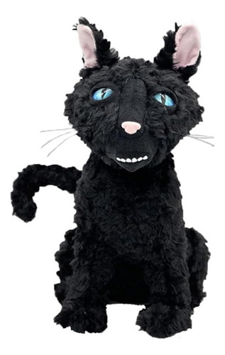 Brinquedo De Pelúcia Coraline Cat De 11,8 Polegadas