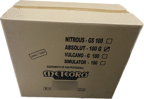 Amplificador Meteoro Absolut 100 16 Efeitos Novo Mostruario