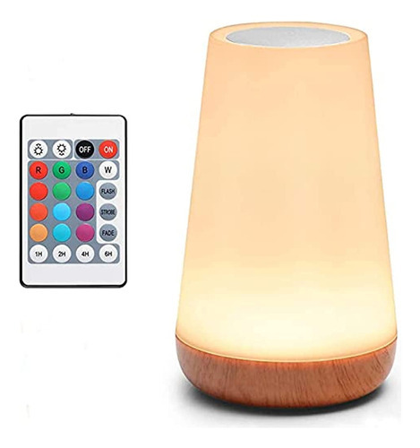 Lámpara De Mesa Led, Luz Nocturna Táctil Led Dxles, Recar Color de la estructura DFSM Color de la pantalla DFSM
