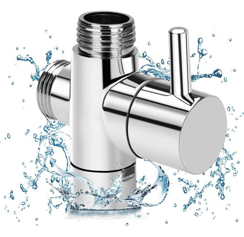 Para Adaptador Divisor Ducha- 2 Salidas Con Válvula Cambio