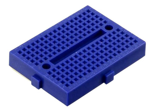 Mini Protoboard 170 Puntos Color Azul Breadboard Syb-170