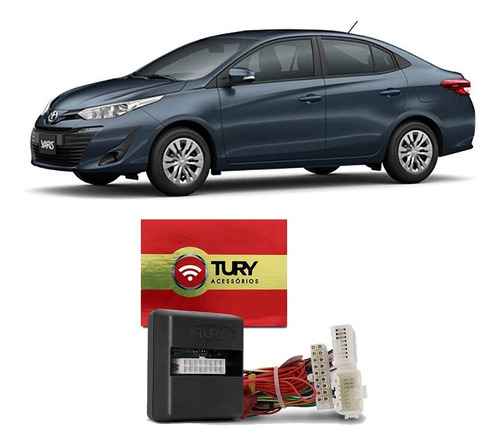 Alarme Tury Yaris 2018-2020 Dedicado Keyless Comfort 1.3 Ah