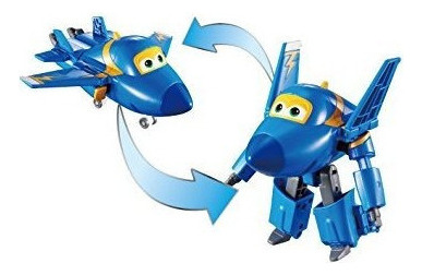 X Boneco De Brinquedo Super Wings Transformando Jerome Avio