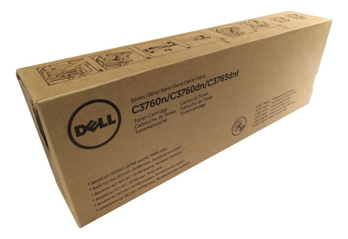 Dell Genuine Marca Nombre, W8d60 oem Black Toner Cartridge.