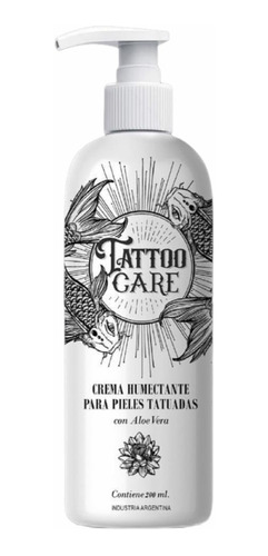 Crema Humectante Para Tatuajes Tattoo Care