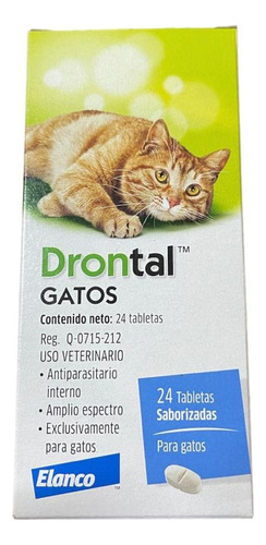 Drontal Cat Ellipsoid 24 Tab