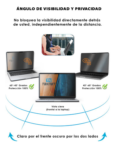 Filtro Pantalla Privacidad Magnético Para Macbook Pro 13.3