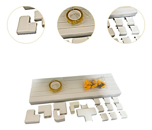 Kit De Organización De Cables Para Ocultar Cables,