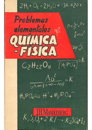 Problemas Elementales De Química Física