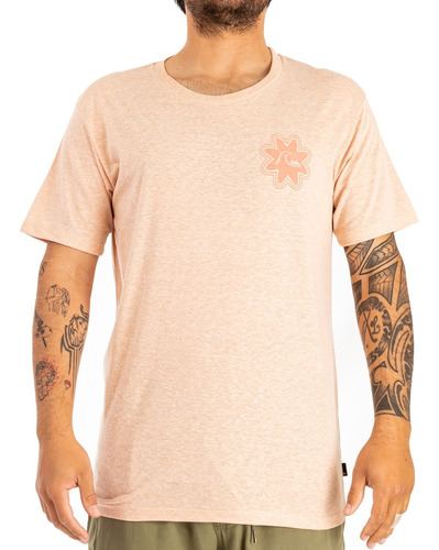 Remera Quiksilver Manga Corta Hombre Psyched