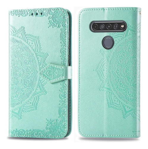 Funda De Piel Con Tapa For LG K61.