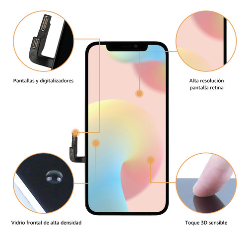 Pantalla Oled Para iPhone 12 Pro / iPhone 12 A2403 A2407