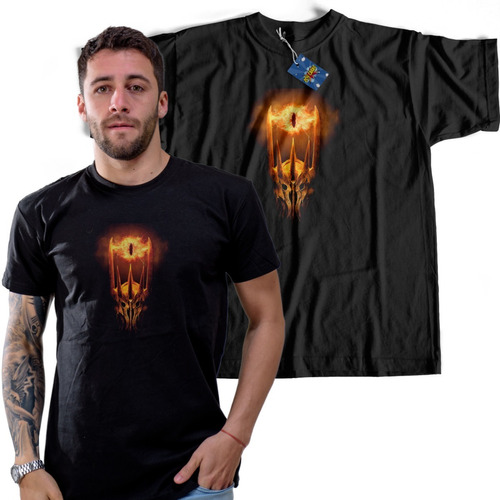 Remera Sauron Señor De Los Anillos Dtf