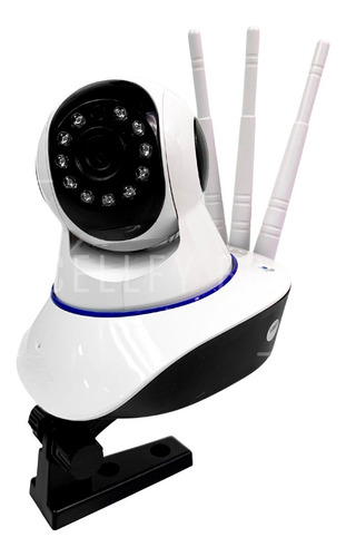 Imagem 5 de 9 de Câmera Ip 3 Antenas Wifi Wireless Yoosee 3ª Geração Noturna