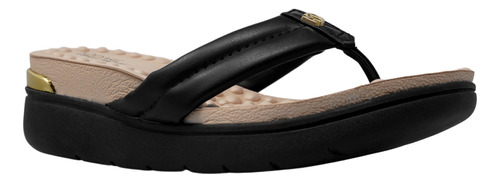 Sandalias Casuales Negras Zapatos Mujer Modare 7151116
